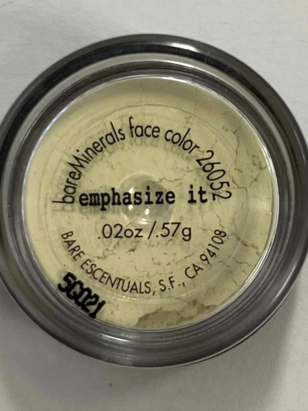 ❇️🧚‍♀️EMPHASIZE IT BareMinerals MINI All Over Face Color NWT